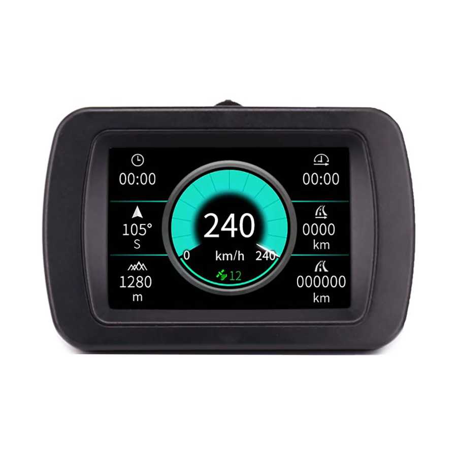 Фотография №5 товара Новый проекционный дисплей A65 HUD GPS внедорожный многофункциональный цифровой дисплей