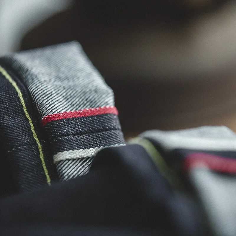 Фотография №2 товара Мужские джинсы Maden Retro 14,5 унций Selvedge Raw Denim с