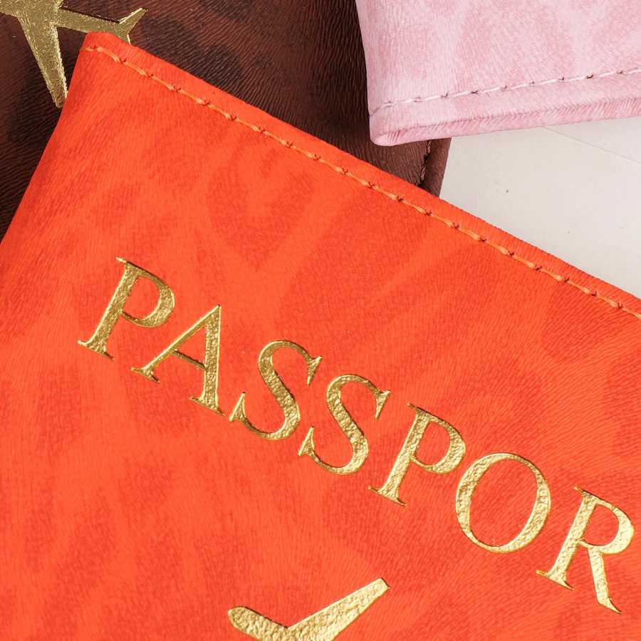 Новый дорожный чехол для паспорта для женщин и мужчин, чехол из искусственной кожи для билетов, обложки для паспорта, защитные аксессуары Аксессуары для путешествий