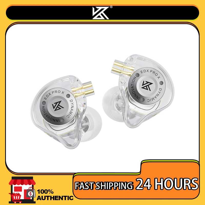 KZ EDX PRO X Наушники с динамическим приводом HIFI Bass Earbud DJ Спортивные музыкальные гарнитуры с отменой Портативное аудио и видео