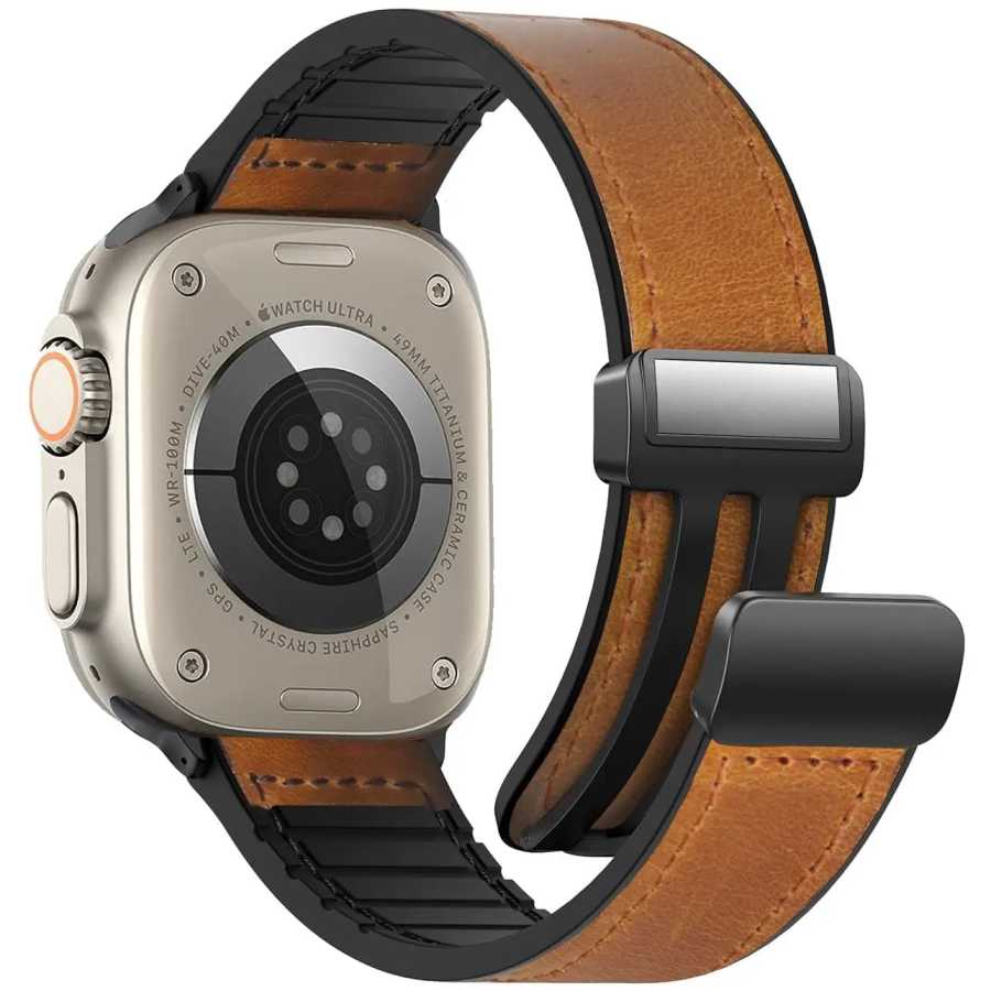 Фотография №1 товара Ремешок из натуральной кожи для Apple Watch Band 11, 46