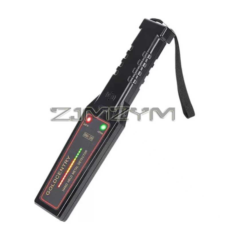 Ручной металлоискатель GC-1002 с сигнальным светом, высокая чувствительность, простой в эксплуатации мини-портативный детектор Умные системы общественной безопасности