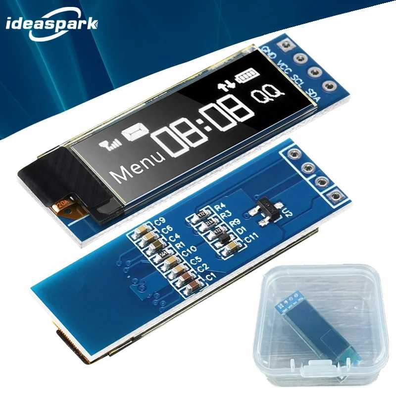 Фотография №4 товара 0,96-дюймовый модуль OLED-дисплея SSD1306 I2C IIC SPI Serial 128X64 ЖК-дисплей