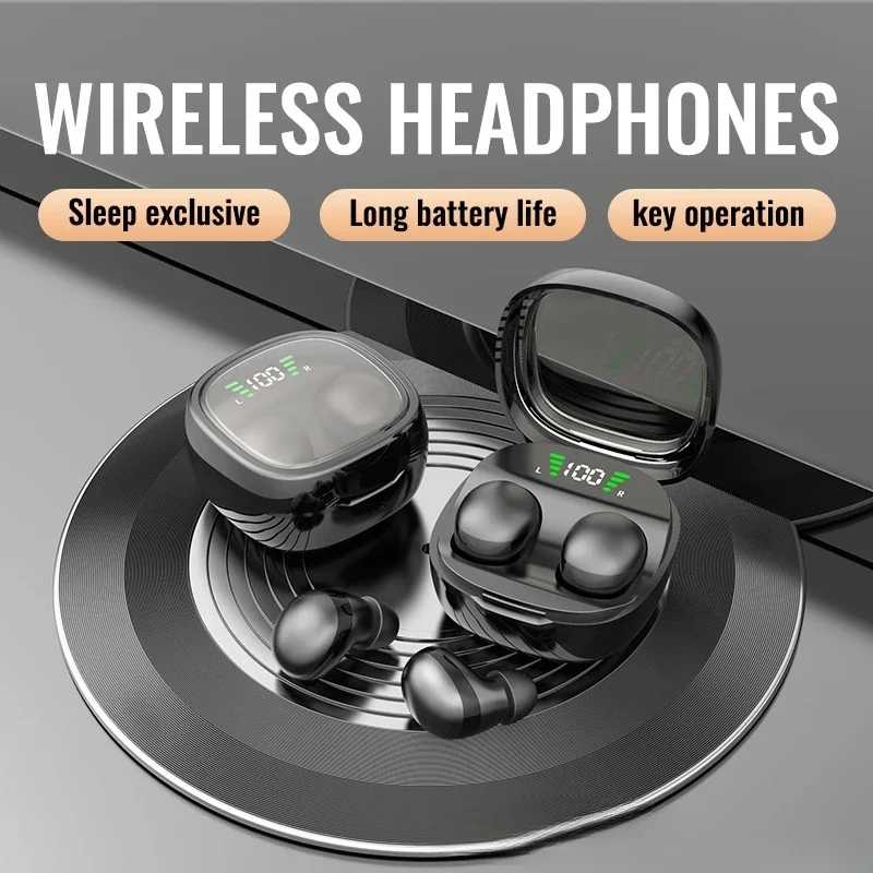 Фотография №1 товара Мини 5,3 беспроводная Bluetooth-гарнитура, маленькие наушники для сна, работы, спортивные