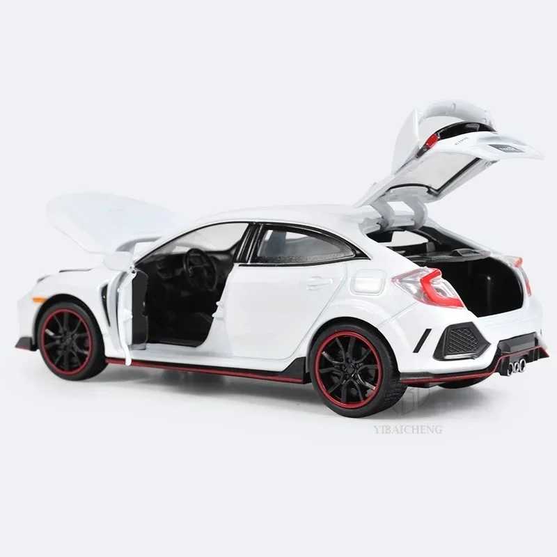 Фотография №2 товара 1:32 HONDA CIVIC TYPE-R литая под давлением модель автомобиля игрушечные