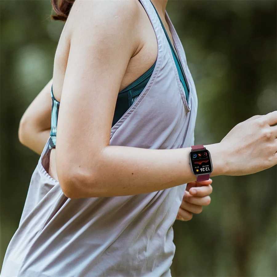 Фотография №3 товара Силиконовый ремешок для часов Amazfit GTS 4/3/2e Mini/GTR 4/3/Pro/2/2e/stratos 3/2,