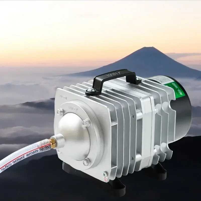 Фотография №4 товара 220 В Hailea ACO-208 308 318 Электромагнитный воздушный компрессор портативный