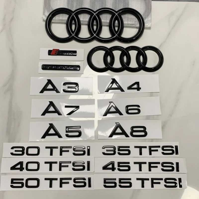 Фотография №1 товара Наклейка с эмблемой заднего багажника автомобиля для Audi A3 A4