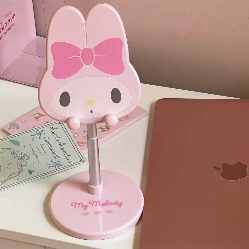 Фотография №2 товара Sanrio My Melody Kuromi Cinnamoroll подставка для телефона регулируемая ленивая