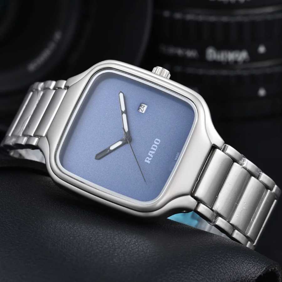 Фотография №4 товара Высококачественные оригинальные брендовые часы Rado для мужчин, модные многофункциональные кварцевые