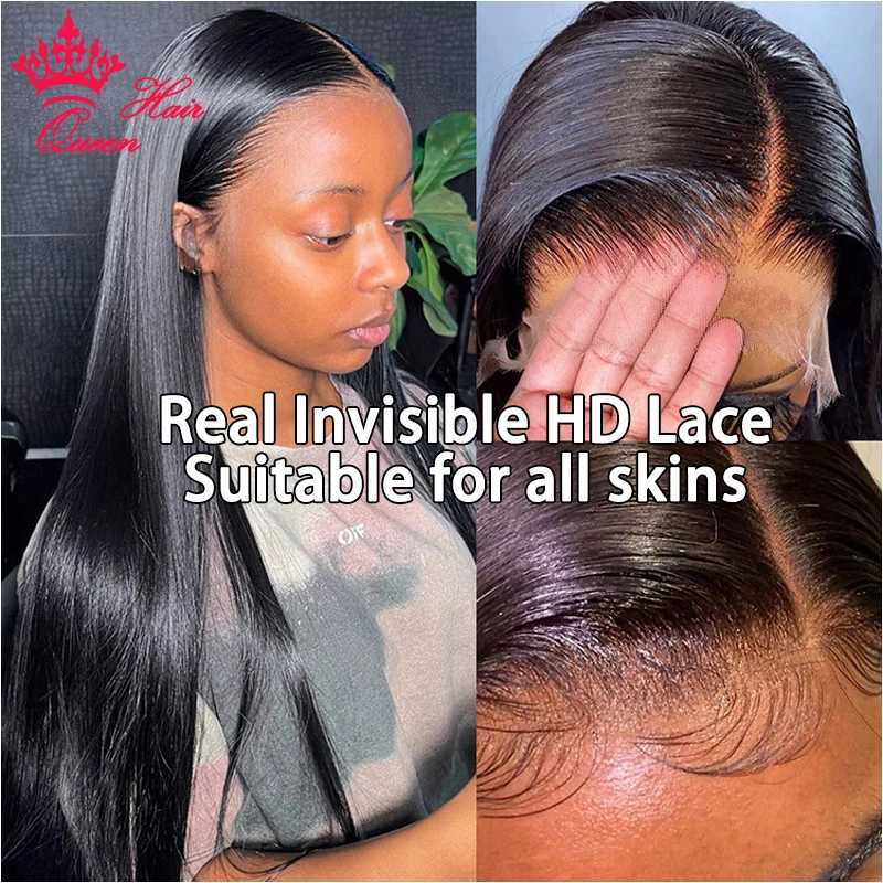 Фотография №2 товара Queen Hair Real HD Lace Wig Raw Human Hair 13x4