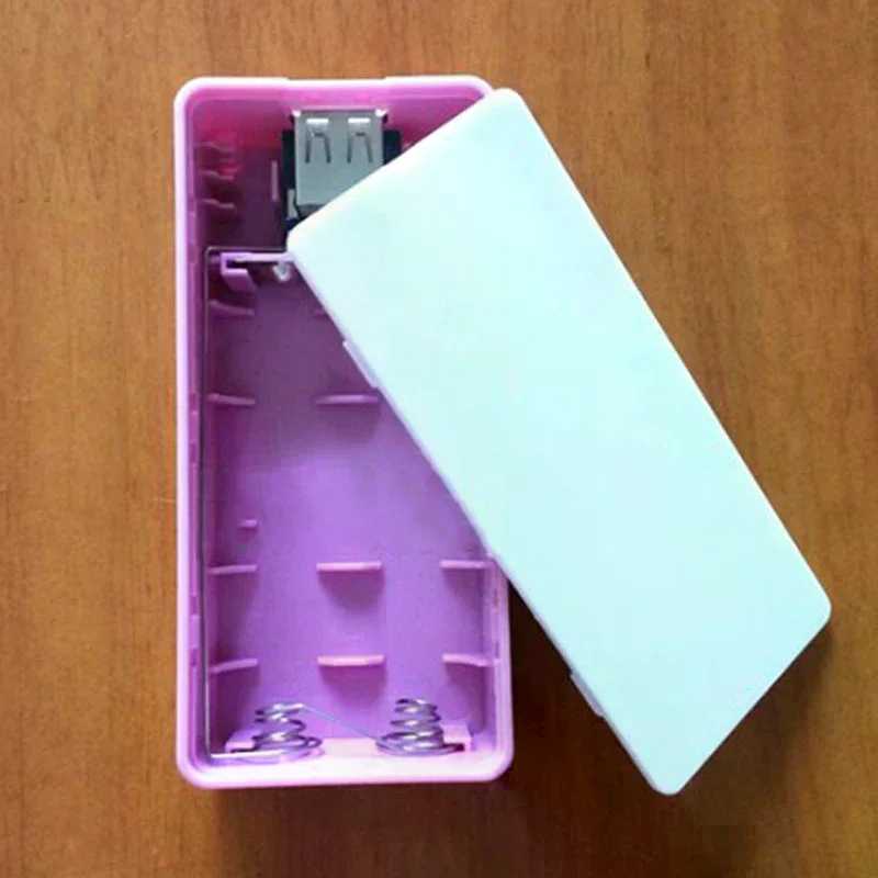 Фотография №1 товара 5600 мАч 2X 18650 USB Power Bank Чехол для зарядного