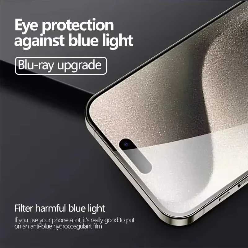 Фотография №2 товара Гидрогелевая пленка с полным покрытием для iPhone 17, 16, 14,