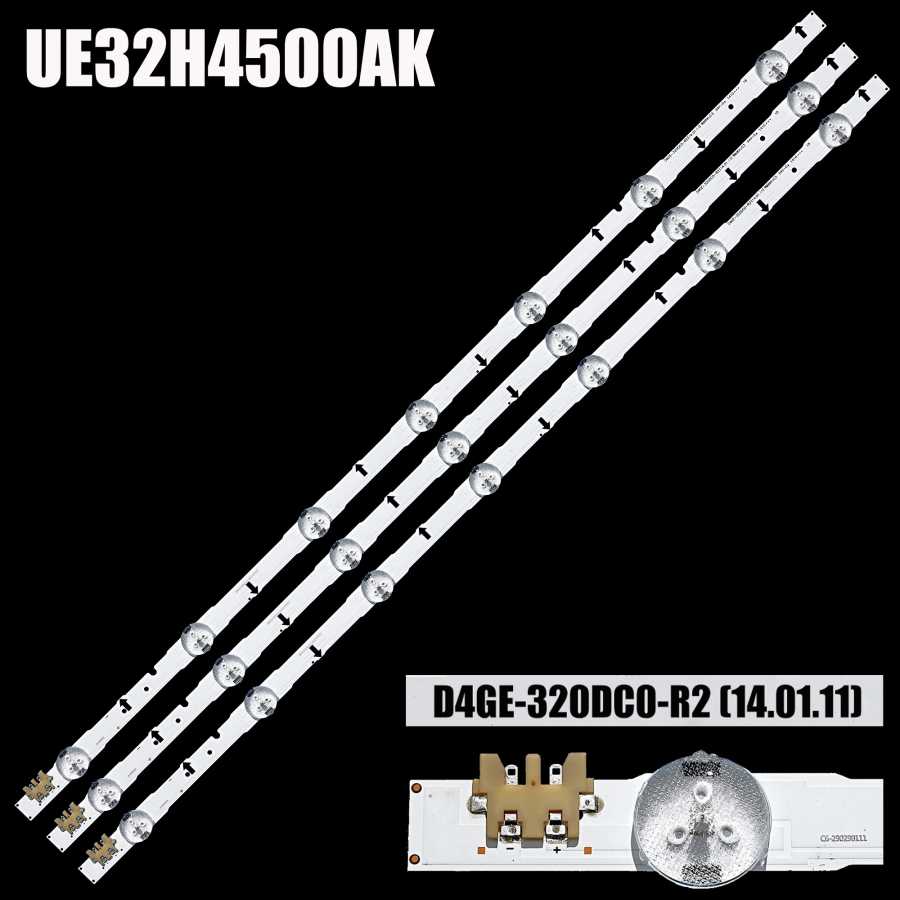 30 шт. светодиодная лента подсветки для UE32H4580 UE32H4570 UE32H4500AK UE32H4000AK UE32H4100AK UE32J4100AK UE32J4000AK 2014SVS32HD_3228 Серверы и промышленный компьютер