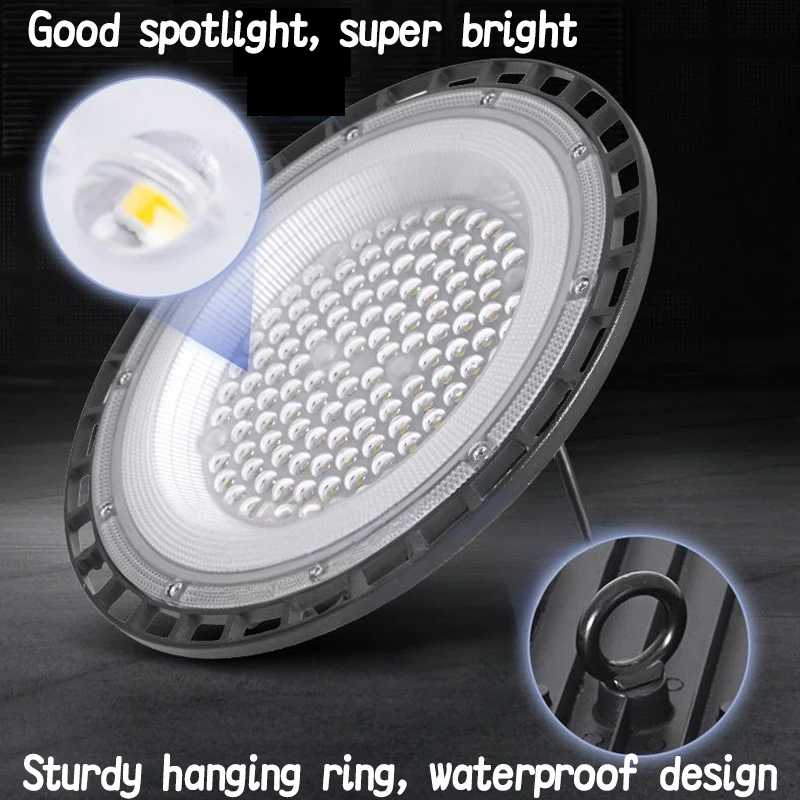 Фотография №3 товара High Bay Lights 100 Вт/150 Вт/200 Вт/300 Вт НЛО светодиодные