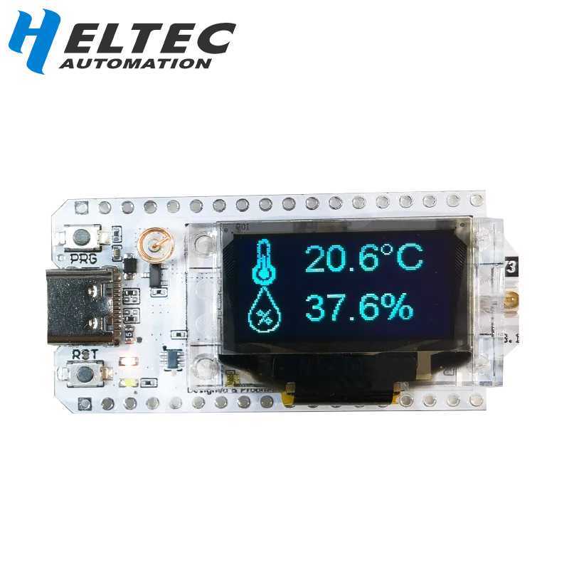 Фотография №2 товара Местластичный Wi-Fi Heltec LoRa 32 V3 с чехлом 868 МГц