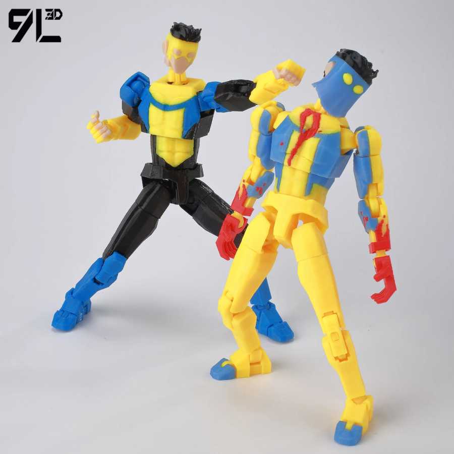 Фотография №5 товара Коллекционная фигурка Дэрила Диксона 9L3D Invincible Slayer Lucky13, многосуставная модель-игрушка