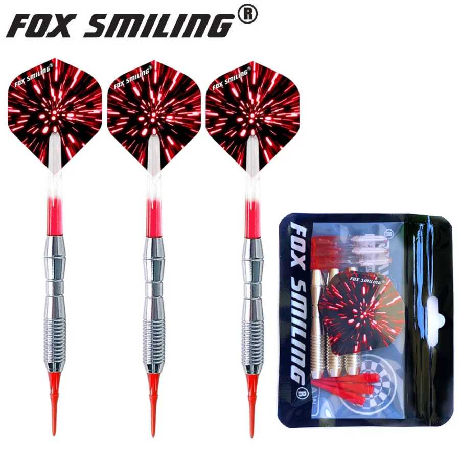 Фотография №5 товара Fox Smiling 3шт 18г мягкие дротики с нейлоновыми наконечниками и