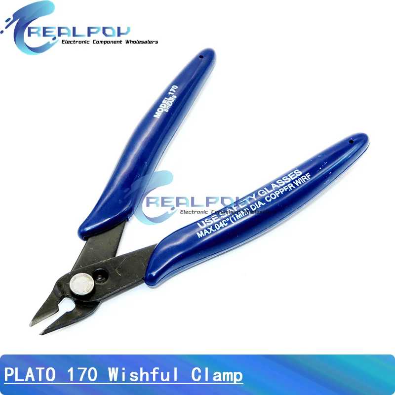 PLATO 170 Wishful Clamp, сделай сам, электронные диагональные плоскогубцы, бокорезы, кусачки для проводов, запчасти для 3D-принтера 