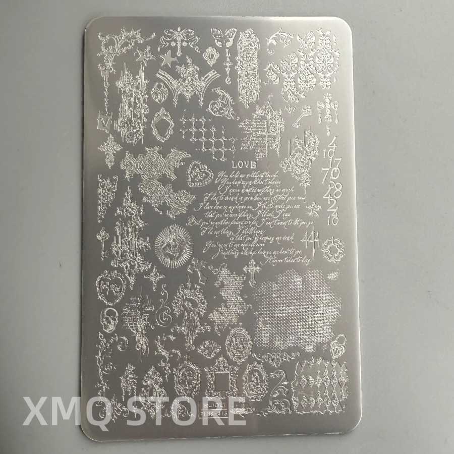 Фотография №2 товара XMQ NAIL ART СТЕМПИРУЮЩИЕ ПЛАТКИ НОМЕР ТЕМПЕРАТУИ ЛЕТЕРС IMAGEPLATE