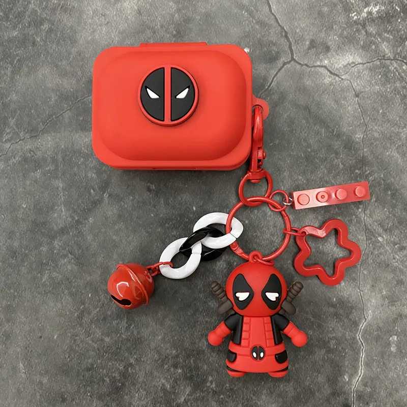 Фотография №3 товара Чехол для наушников с рисунком Marvel Deadpool для ушей (A),