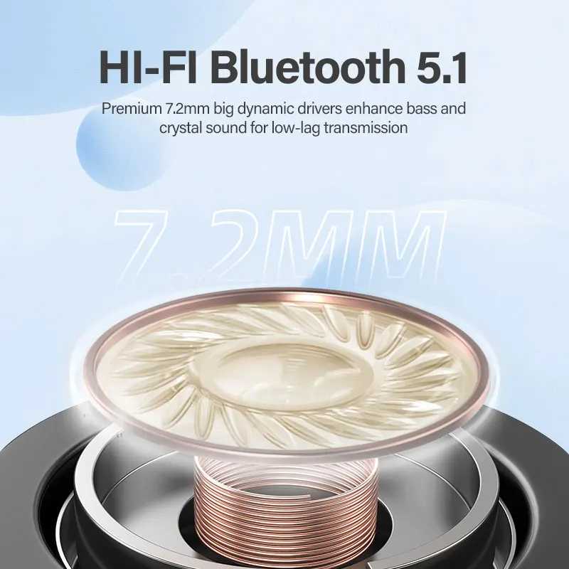 Фотография №1 товара QCY T13 беспроводные умные наушники BT5.1 TWS наушники 4 Mic