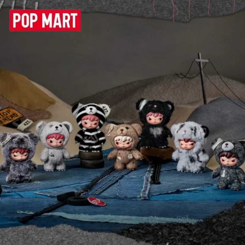 POP MART Hirono Road Journal Series, плюшевая кукла, кулон, слепая коробка, игрушки, каваи, аниме, экшн-фигурка, сюрприз, загадочная сумка, игрушка Модная слепая коробка
