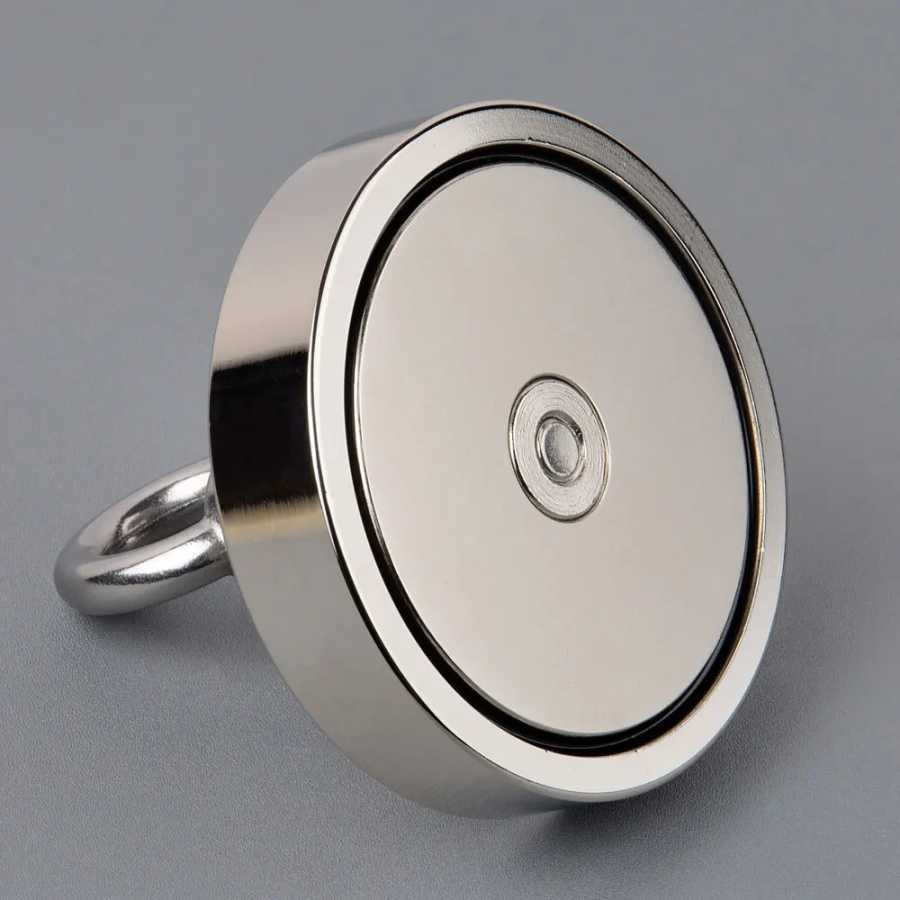 Фотография №4 товара Мощный Неодимовый рыболовный Магнит 600 кг N52 M10 Eyebolt Retriving,