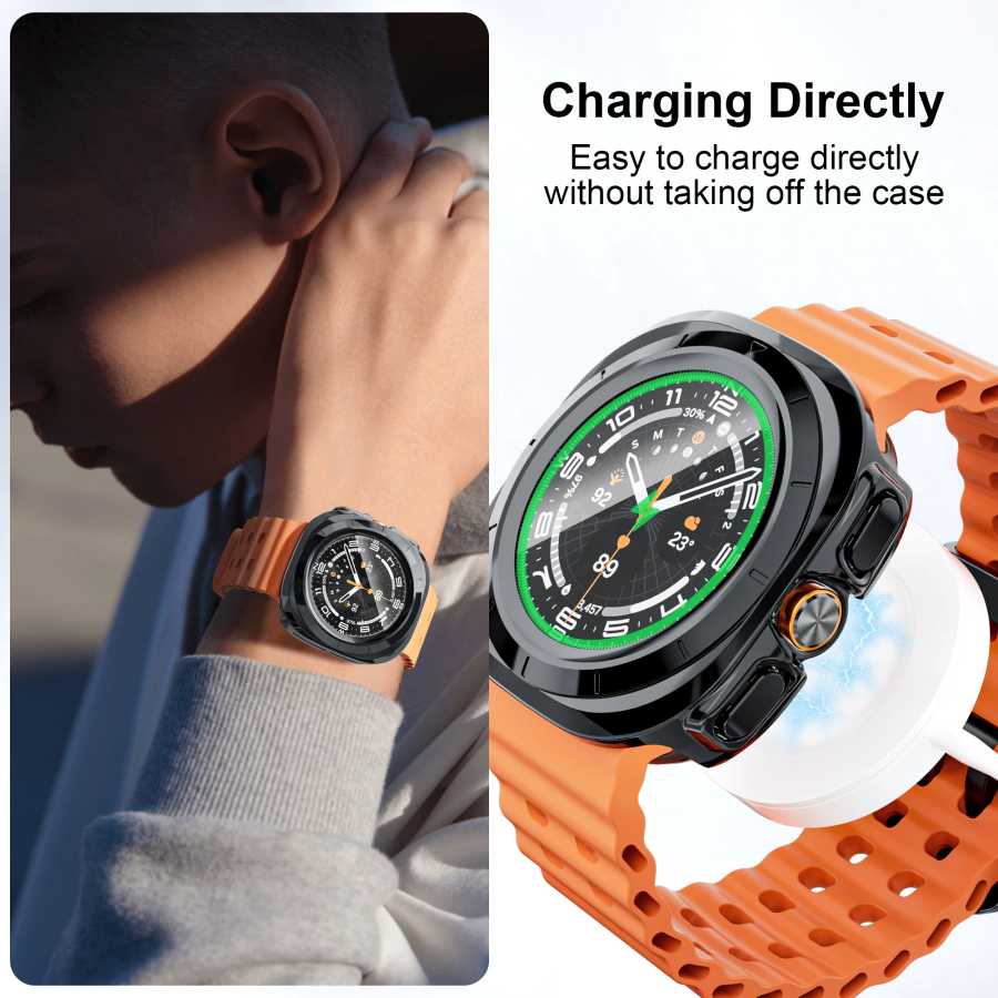 Фотография №5 товара Чехол для Samsung Galaxy Watch Ultra 47 мм, аксессуары, защитное
