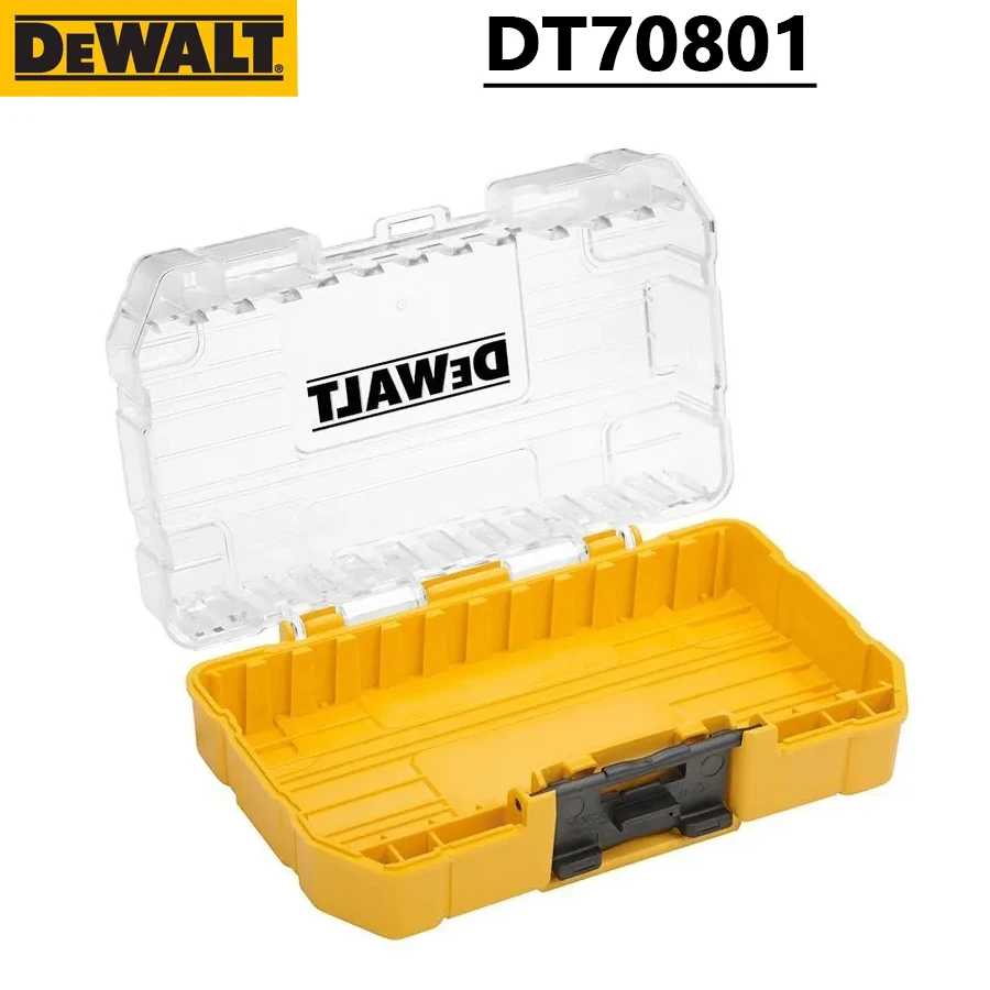 Фотография №4 товара DEWALT DT70801 Оригинальный ящик для хранения деталей, съемный лоток, прочный