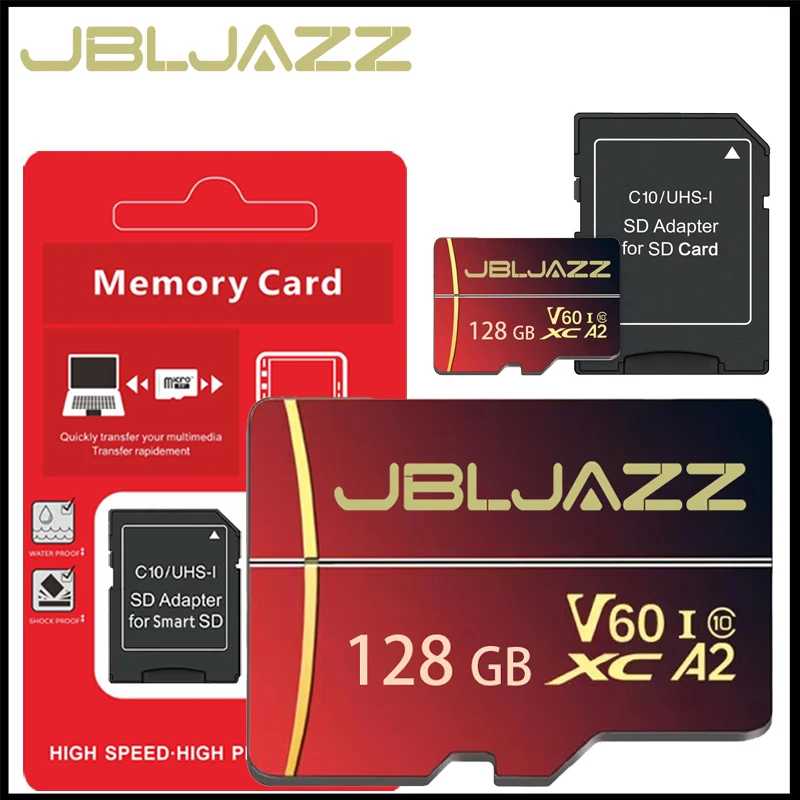 Фотография №2 товара НОВАЯ карта памяти 128 ГБ с поддержкой 4K V60, Micro