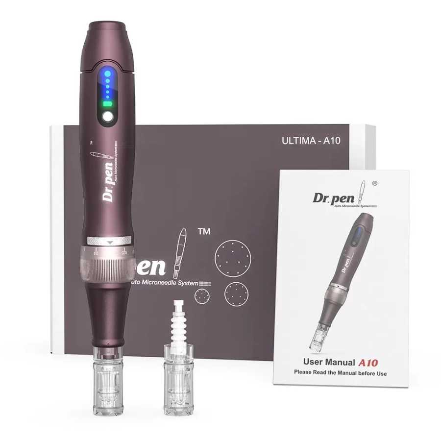 Оригинальный беспроводной дермапен Dr Pen A10 с 2 иглами, длина иглы 0,25 мм Косметологическое оборудование