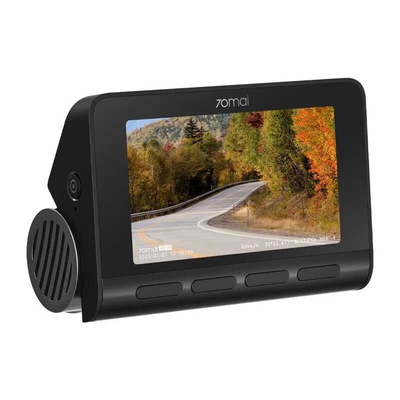 70mai A810 4G 4K Видеорегистратор для автомобиля, Sony Starvis 2 IMX678, 3840*2160P, F1.8, 150&deg;, ADAS, GPS, AI детекция движения, двойная камера Автоэлектроника