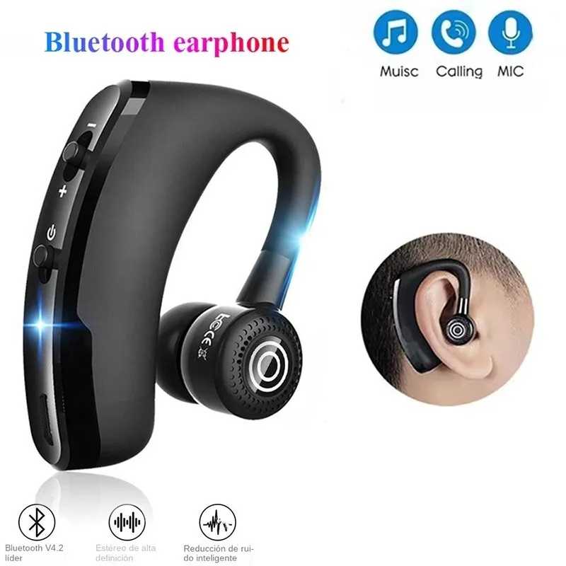 Мини Bluetooth наушники TWS стерео Bluetooth 4.2 бизнес-гарнитура беспроводные подвесные наушники спортивные наушники с HD микрофоном для телефона Портативное аудио и видео