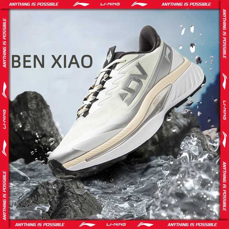 Мужские кроссовки Li-Ning BEN XIAO для трейлраннинга, водоотталкивающие, дышащие, с поддержкой стопы, стабильные, для горного спорта, ARNV015 Кроссовки