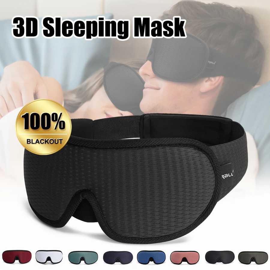 3D-маска для сна с мягкой подкладкой, блокирующая свет, для глаз, маска для сна, повязка на глаза, маска для лица, повязка на глаза для улучшения сна Забота о здоровье