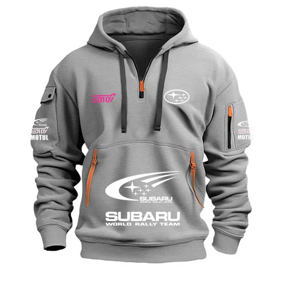 Фотография №3 товара Новая мужская флисовая толстовка-худи SUBARU Racing 2026 года с капюшоном