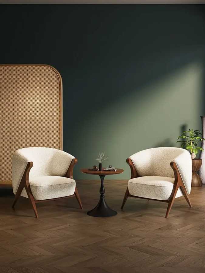 Горячее кресло Nordic Furniture Single, Диван-кресло, Ретро, Отель, Проживание в семье, Кафе, Гостиная, Табурет, Спальня, Диван-кресло Мебель для дома