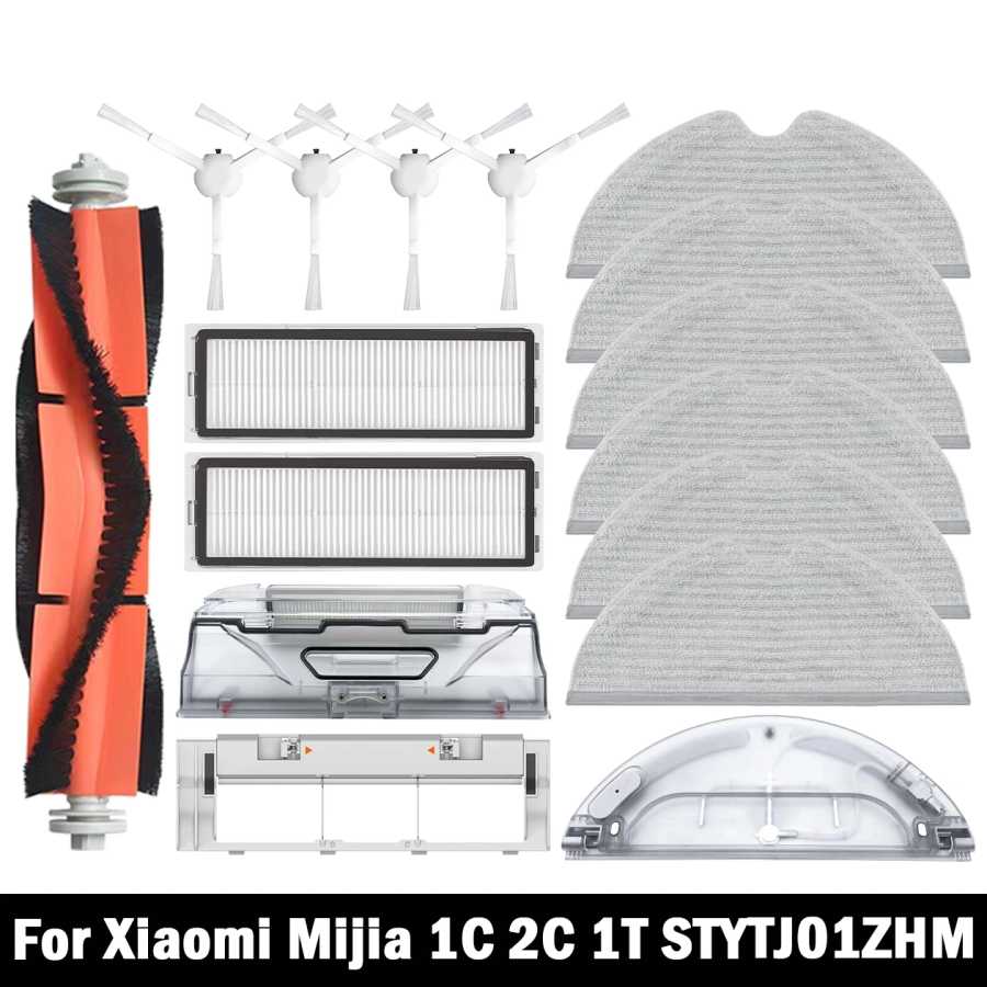 Для Xiaomi Mijia 1C 1T Mi Robot Vacuum Mop Dreame F9 Hepa Filter Основная боковая щетка Швабра Ткань Робот-пылесос Аксессуары Запчасти для бытовой техники
