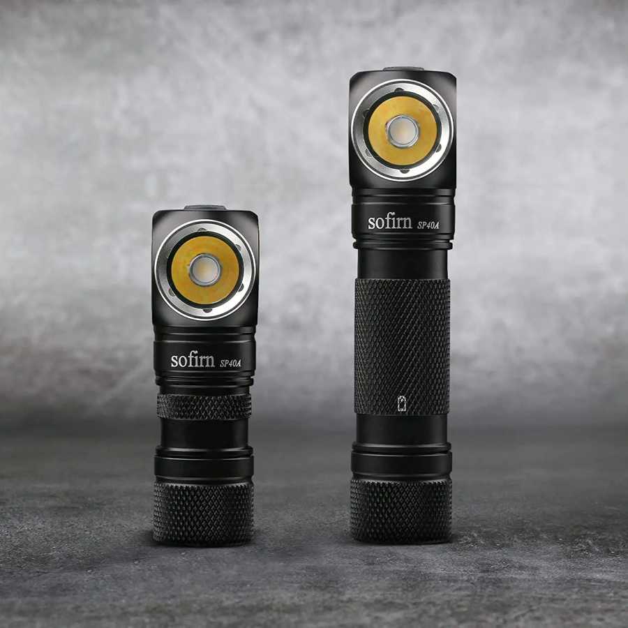 Фотография №1 товара Налобный фонарь SOFIRN SP40 XPL LED EDC, перезаряжаемый, 18650, 1200