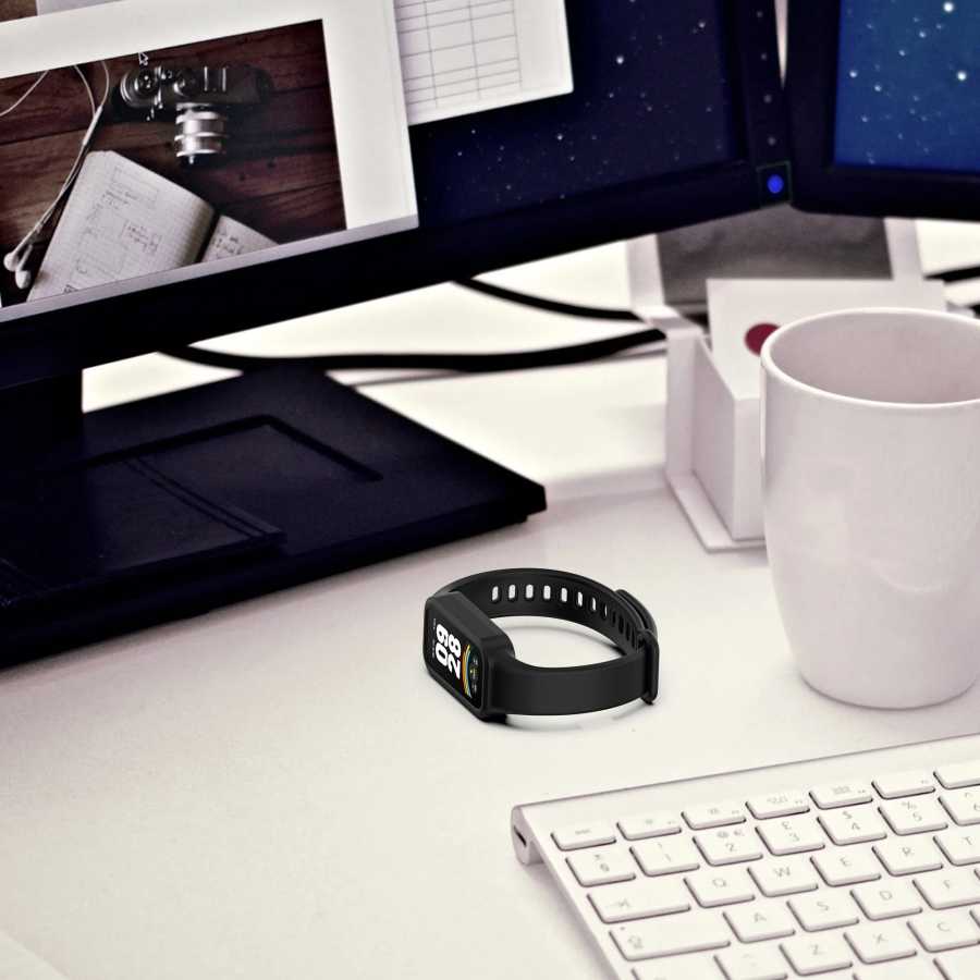 Фотография №4 товара Силиконовый ремешок для Xiaomi Smart Band 9, активный ремешок, аксессуары