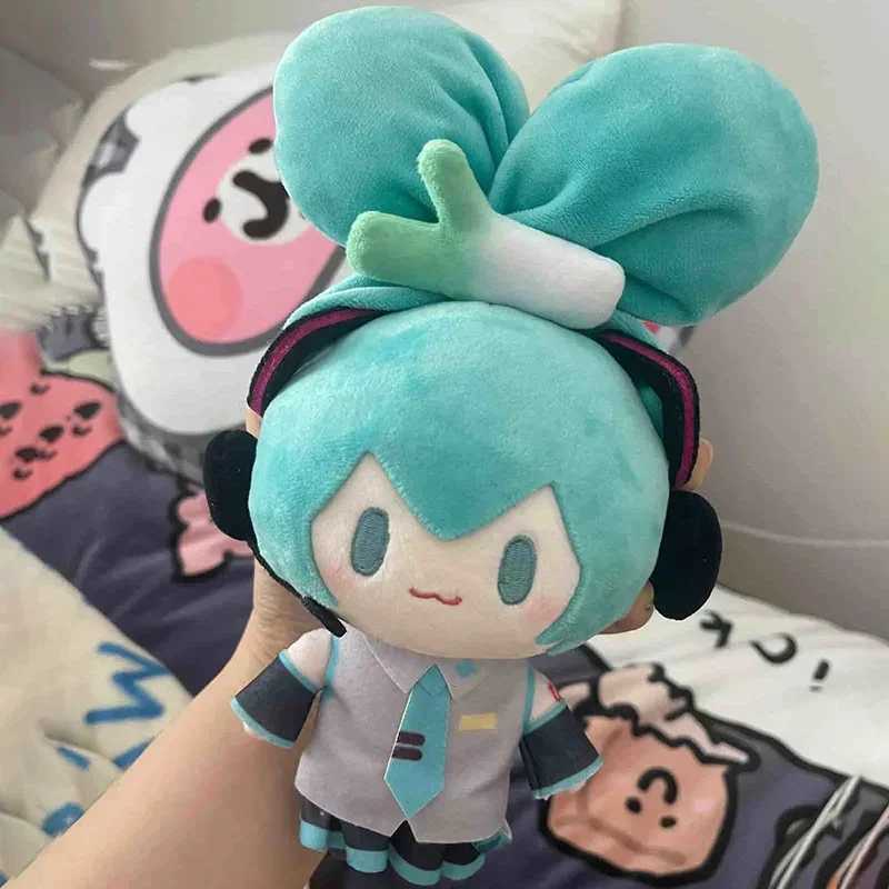 15 см Хацунэ Мику Kawaii Q версия фигурка куклы аниме периферийные устройства брелок сумка кулон коллекция игрушек модель орнамент игрушки подарки Мягкие игрушки