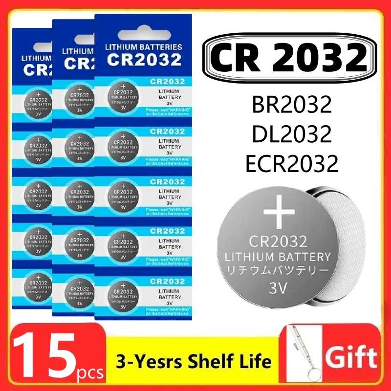 2-60 шт. CR2032 CR 2032 кнопочная батарея 3 В литиевая батарея для часов игрушечный калькулятор автомобильный пульт дистанционного управления батарея типа &laquo;таблетка&raquo; Аксессуары и запчасти