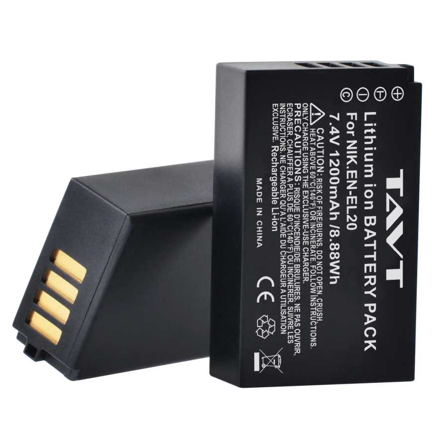Фотография №2 товара Аккумулятор TAVT EN-EL20 EL20A и зарядное устройство USB с портом