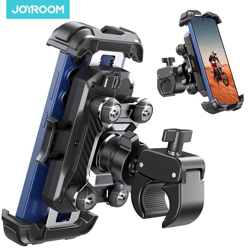 Joyroom мотоциклетное крепление для телефона антивибрационный держатель телефона для руля мотоцикла велосипедное крепление для телефона iPhone для телефона 4,7-7 дюймов Держатели и подставки