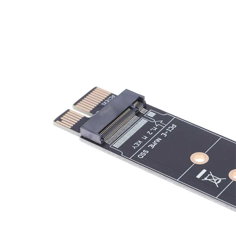 Фотография №2 товара Адаптер PCIE-M2, NVMe SSD M2 PCIE X1 Raiser PCI-E PCI