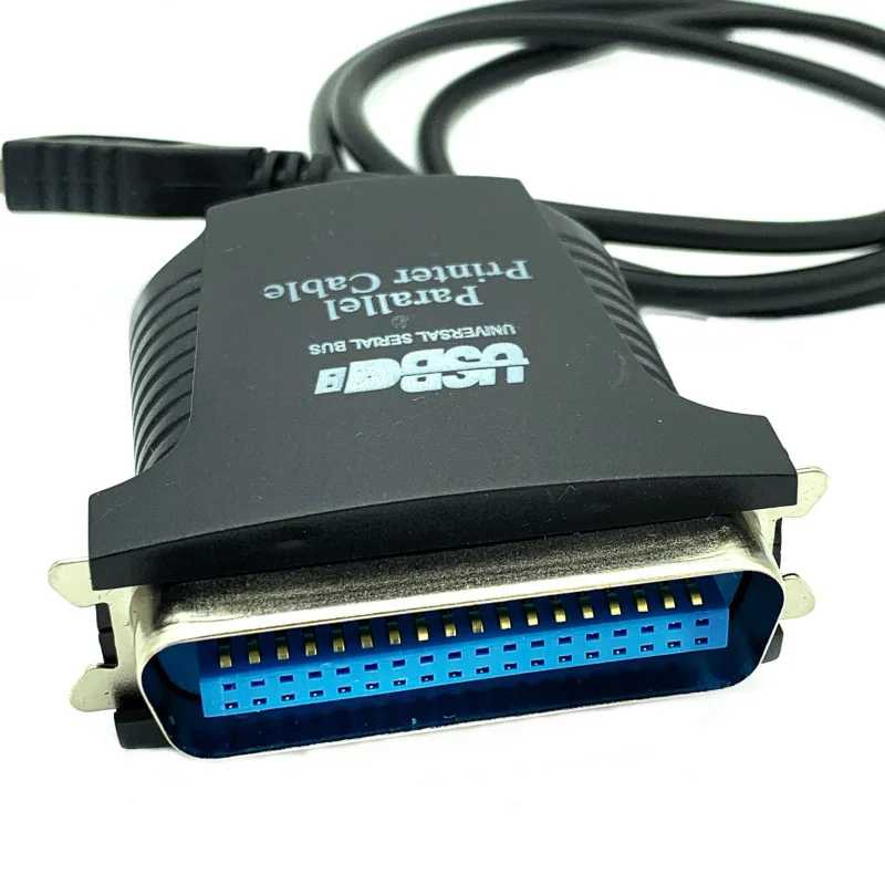Кабель-переходник USB на старый параллельный порт (1284) для принтера, с разъемом CN36, кабель для передачи данных/адаптер IEEE Электронные системы данных