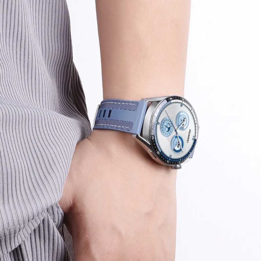 Фотография №4 товара 22mm Silicone Band for Huawei Watch GT5 Pro 46mm Sport