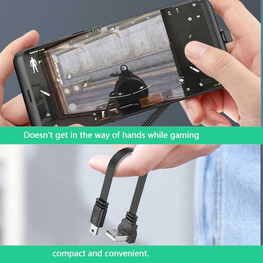 Фотография №3 товара Адаптер USB-порта Mini USB T-типа вверх вниз, левый и правый