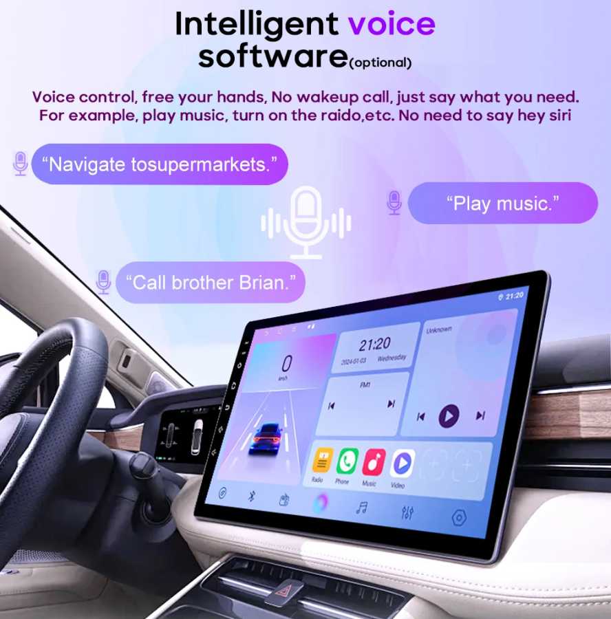 Фотография №1 товара Android 16 GPS-навигация для Peugeot 2008 208 серии 2012-2018 Carplay